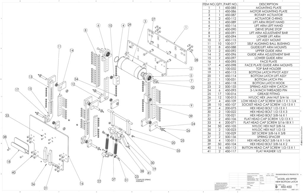 Replacement Cart Lifter Parts Diamondback Products