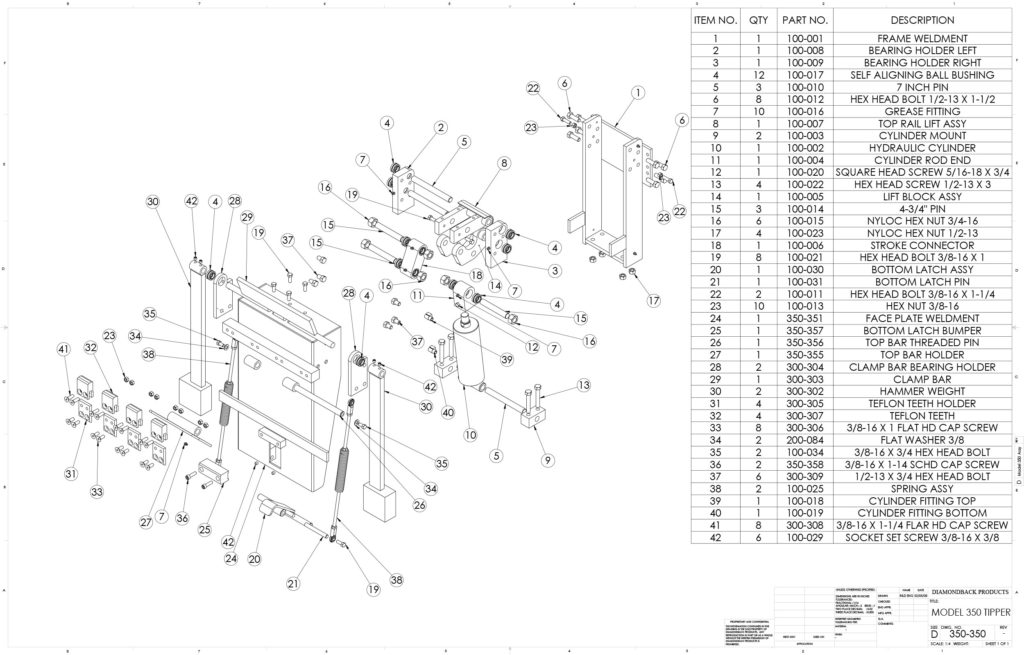 Replacement Cart Lifter Parts Diamondback Products